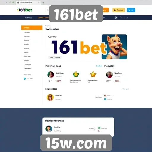 Interface do usuário do 161bet é intuitiva